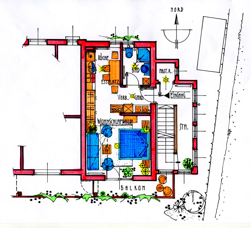 Grundriss Appartement Imbachhorn